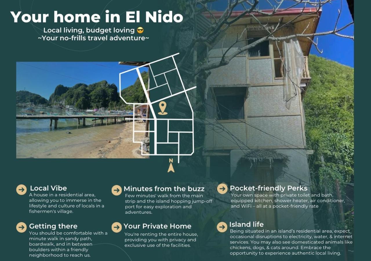 El Nido Backpackers Guesthouse Dış mekan fotoğraf